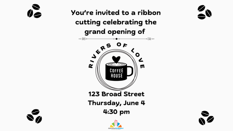 Rivers of Love Coffee House Ribbon Cutting 1920 x 1080 px 768x432